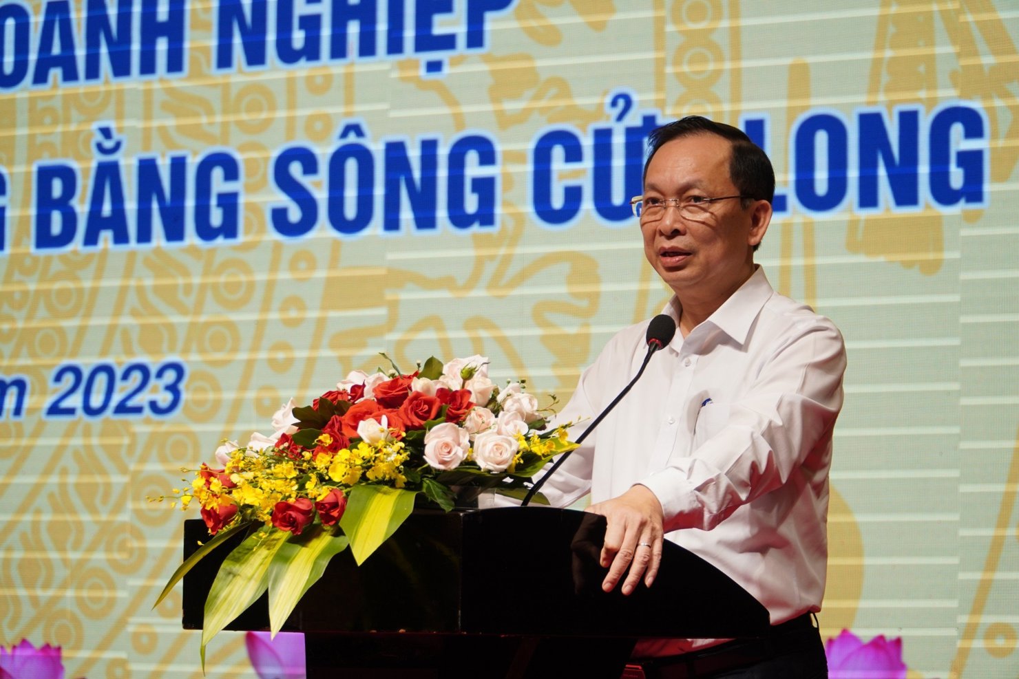 Phó Thống đốc NHNN Đào Minh Tú phát biểu tại Hội nghị.