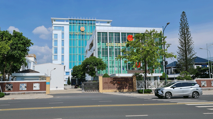 Trụ sở Cục Thuế tỉnh Tây Ninh. Ảnh: TTHT