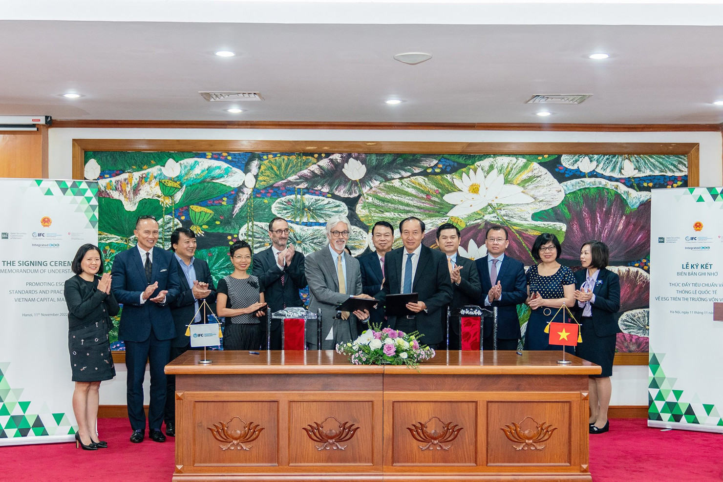 UBCKNN và IFC hợp tác thúc đẩy tài chính xanh.