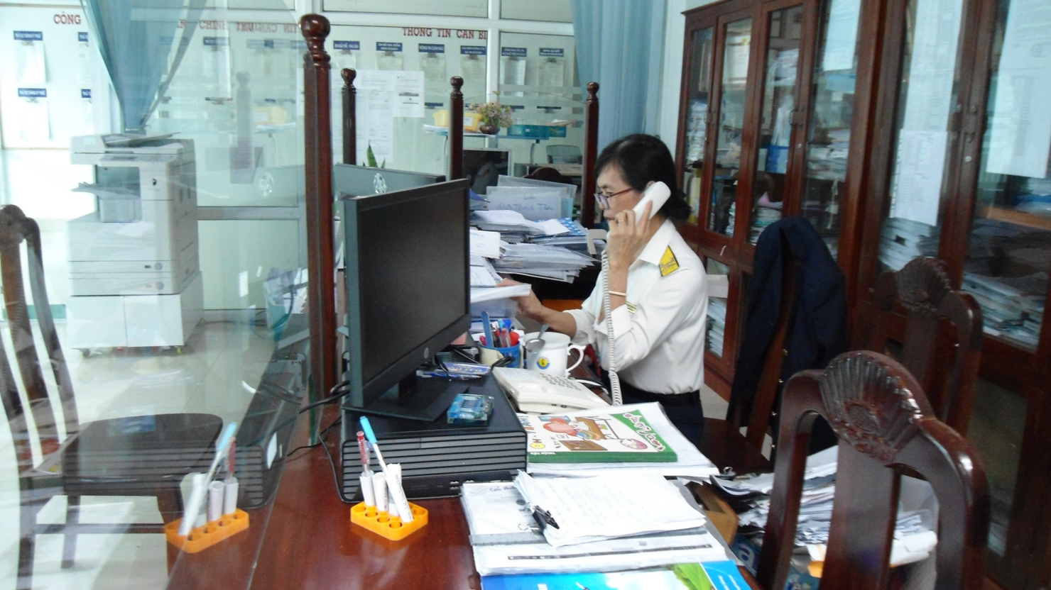 Bộ Tài chính sẽ bỏ quy định về nơi nộp thuế đang được quy định tại Luật Thuế TNDN cho phù hợp với Luật Quản lý thuế. Ảnh: Thùy Linh.