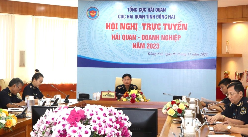 Cục Hải quan Đồng Nai tiếp tục tổ chức Hội nghị đối thoại lần 2 năm 2023.