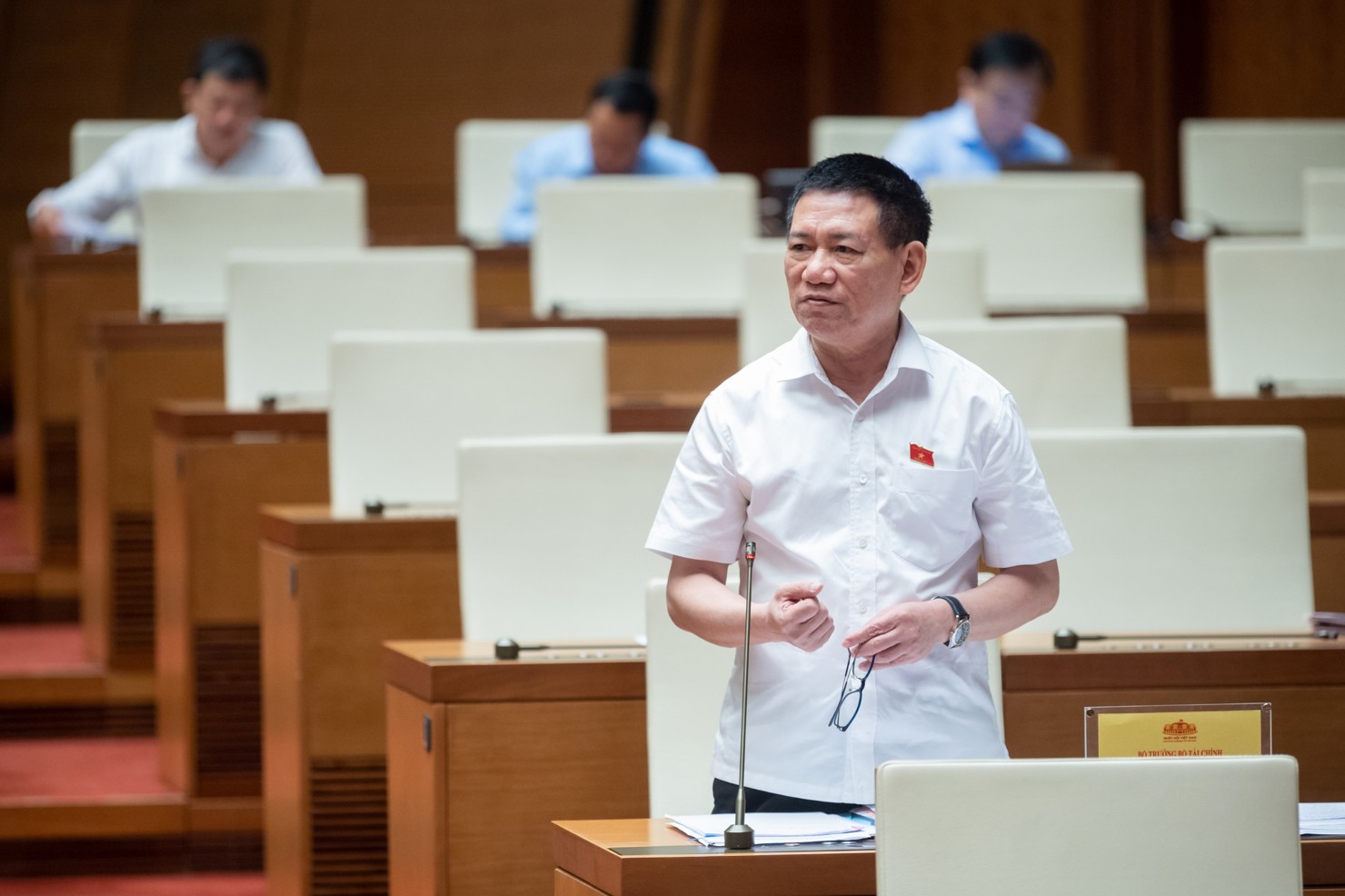 Bộ trưởng Bộ Tài chính Hồ Đức Phớc.