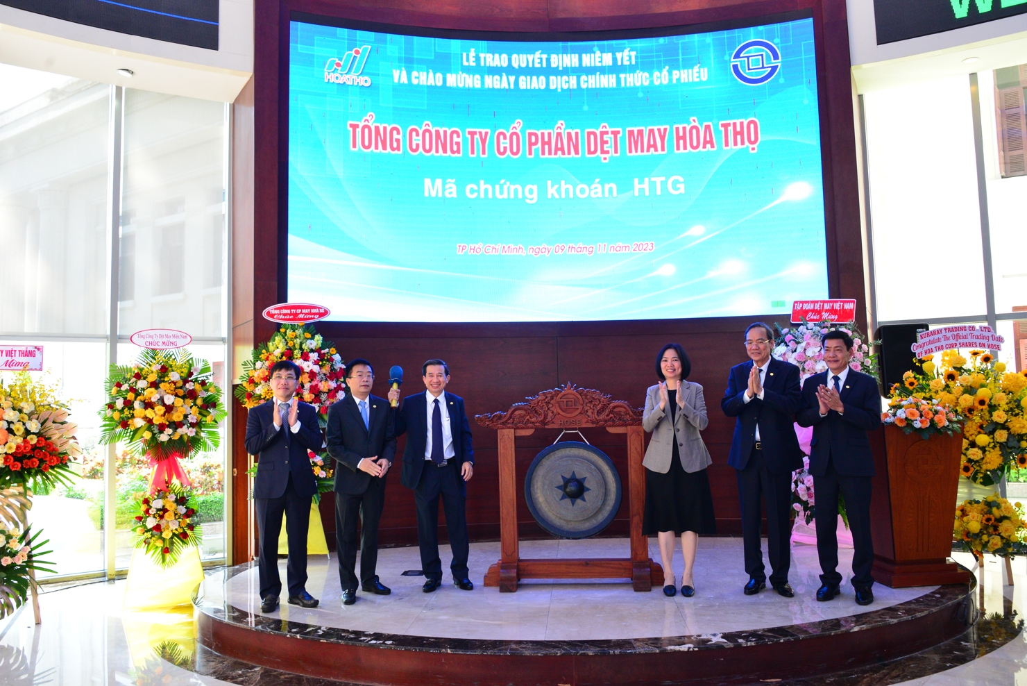 Hơn 36 triệu cổ phiếu HTG chính thức lên sàn HOSE từ 9/11/2023.