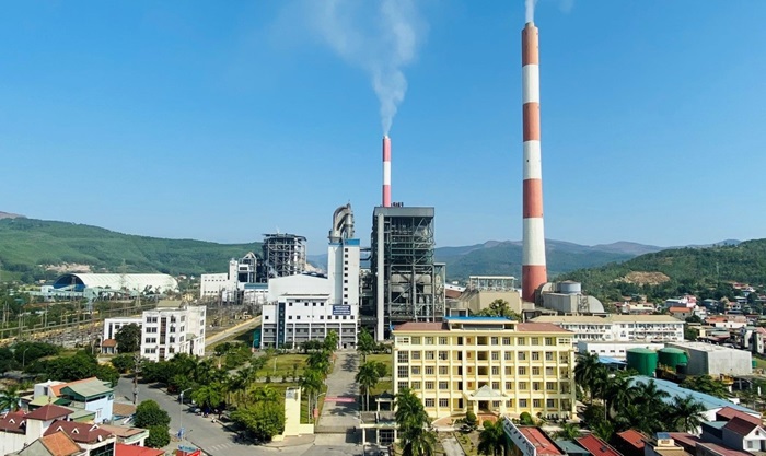 Toàn cảnh Công ty Nhiệt điện Uông Bí.