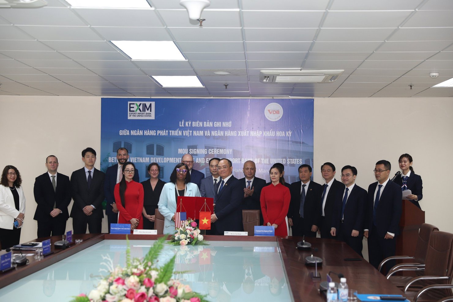 VDB và US Eximbank hợp tác kinh tế, thúc đẩy thương mại và đầu tư giữa Việt Nam và Hoa kỳ.