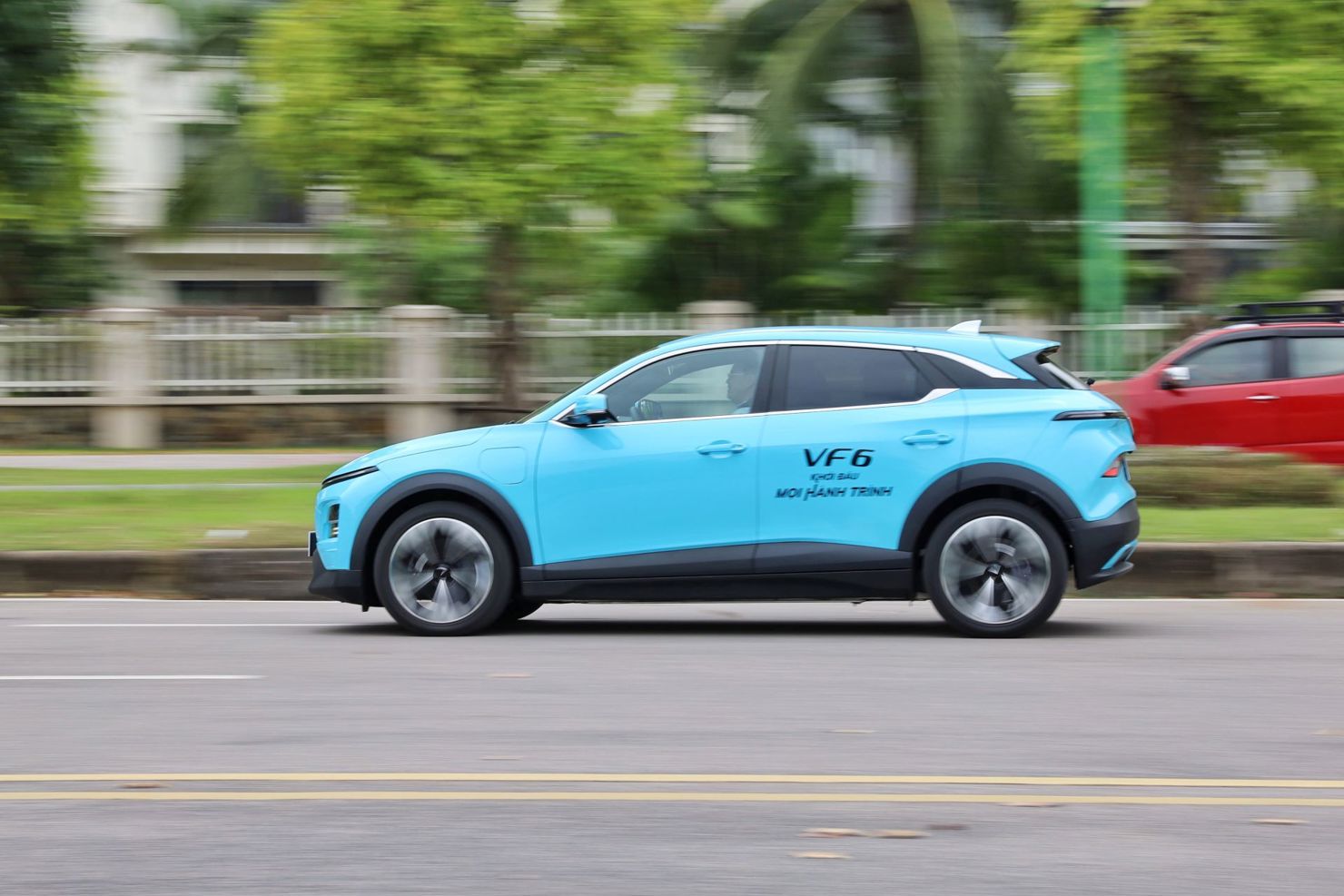 VF 6 là mẫu xe được nhiều người trẻ ưa chuộng. Ảnh" VFS