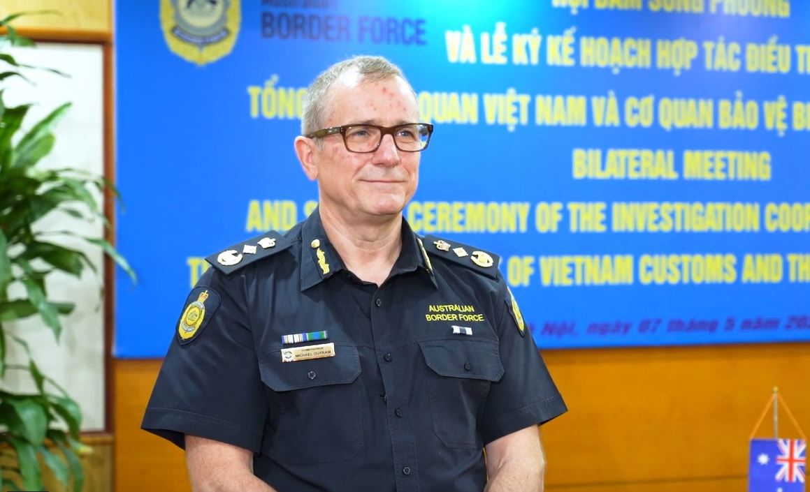 Ông Michael Outram - Cao ủy Cơ quan Bảo vệ biên giới Australia