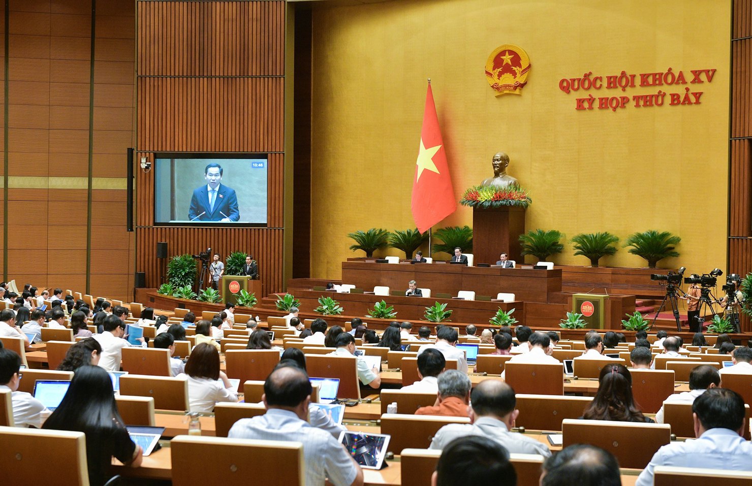 Quốc hội nghe tờ trình và thẩm tra dự thảo Nghị quyết của Quốc hội về tổ chức chính quyền đô thị và thí điểm một số cơ chế, chính sách đặc thù phát triển TP. Đà Nẵng.