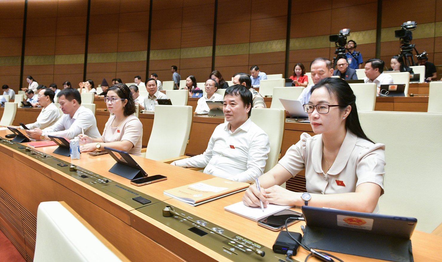 Các đại biểu tại phiên thảo luận.
