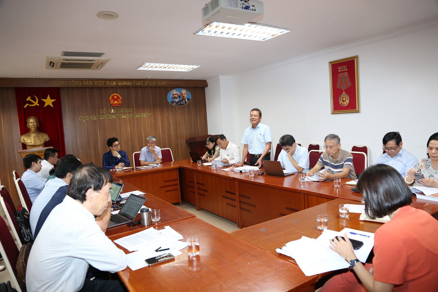 Quang cảnh Toạ đảm.