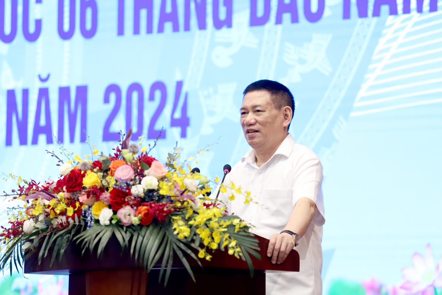 Bộ trưởng Bộ Tài chính Hồ Đức Phớc phát biểu chỉ đạo Hội nghị. Ảnh: Văn Trường