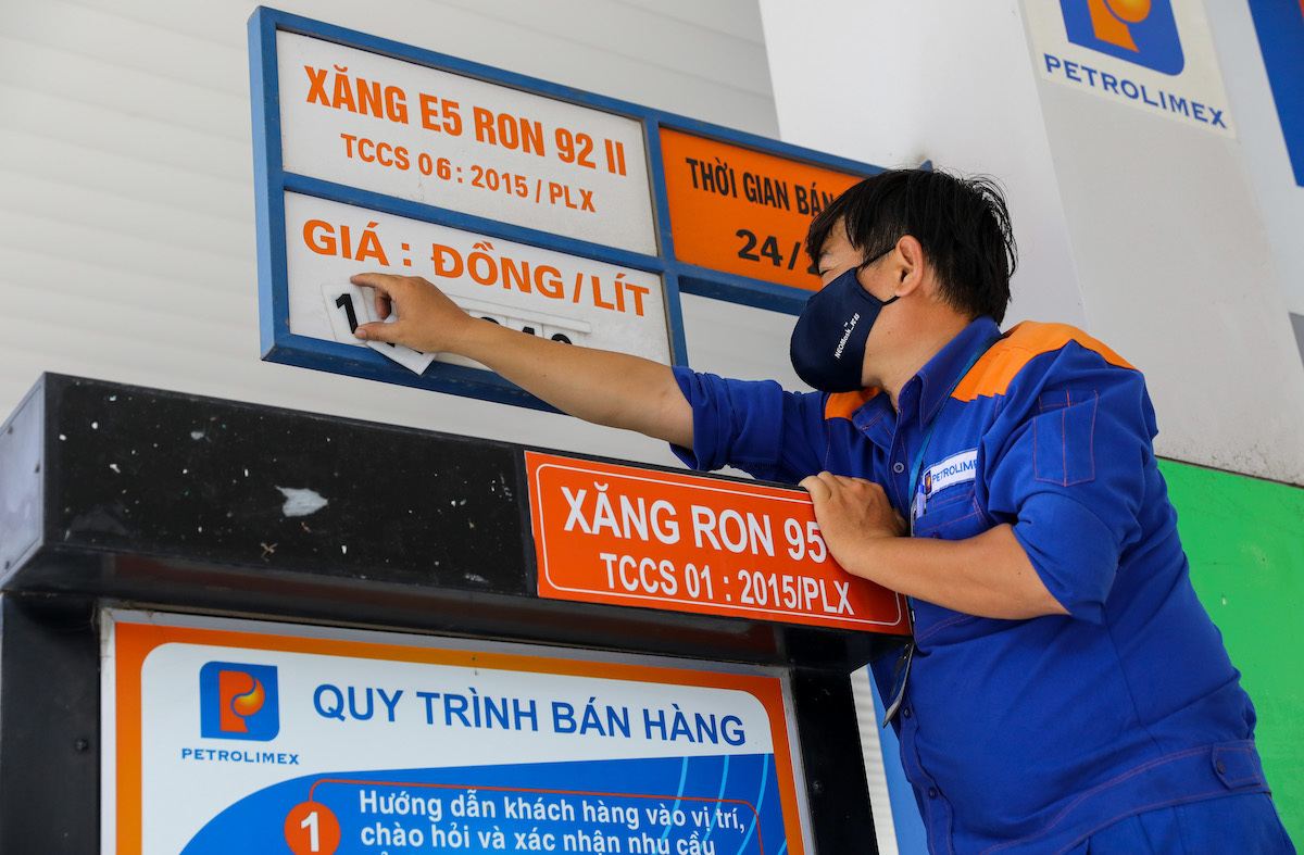 Trong phiên điều hành chiều 18/7, Liên Bộ Công Thương - Tài chính quyết định không trích lập, không chi sử dụng Quỹ Bình ổn giá xăng dầu. Ảnh: internet
