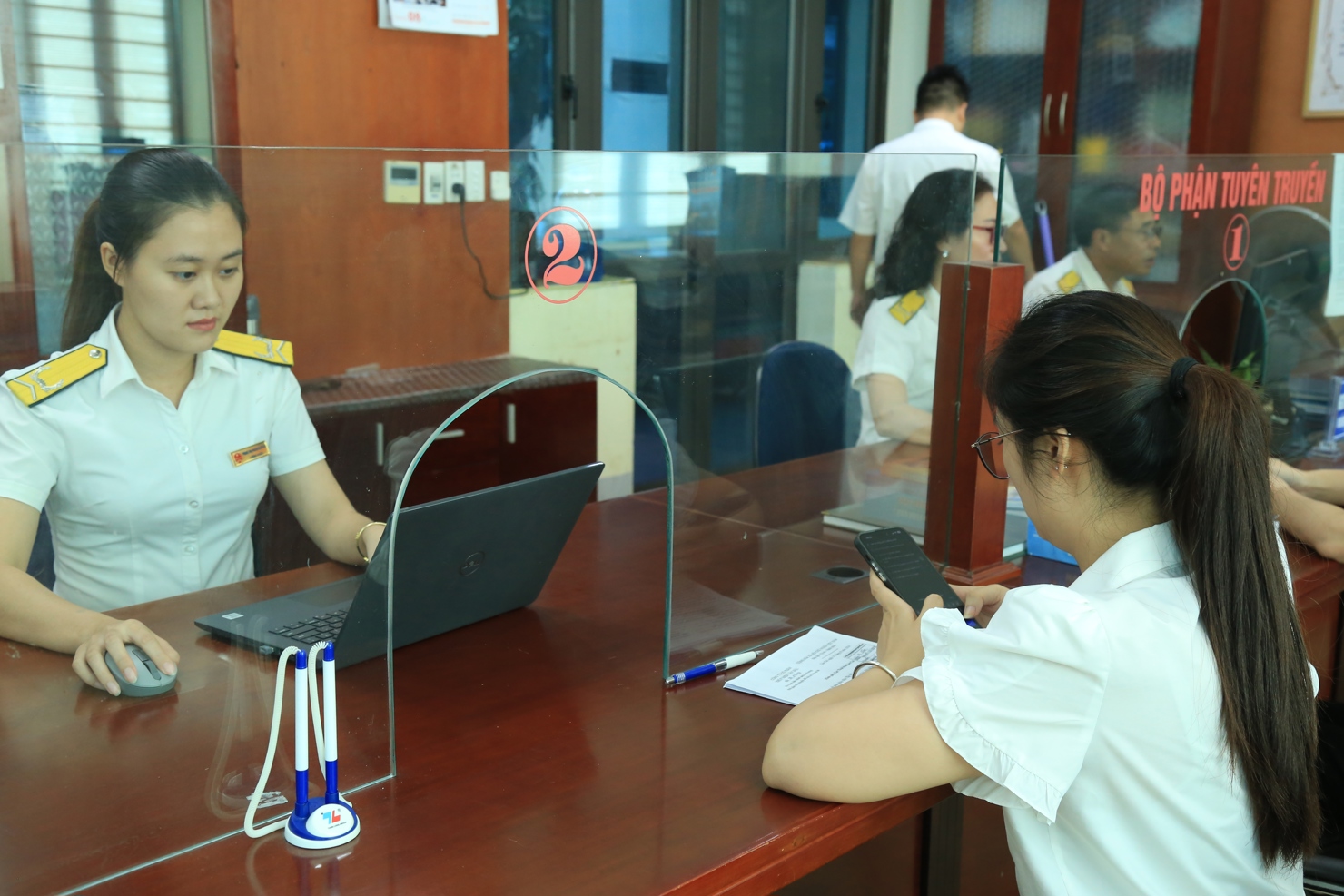 Tổng cục Thuế đề nghị các đơn vị trong toàn ngành Thuế triển khai hiệu quả các giải pháp thu ngân sách nhà nước. Ảnh: TL.