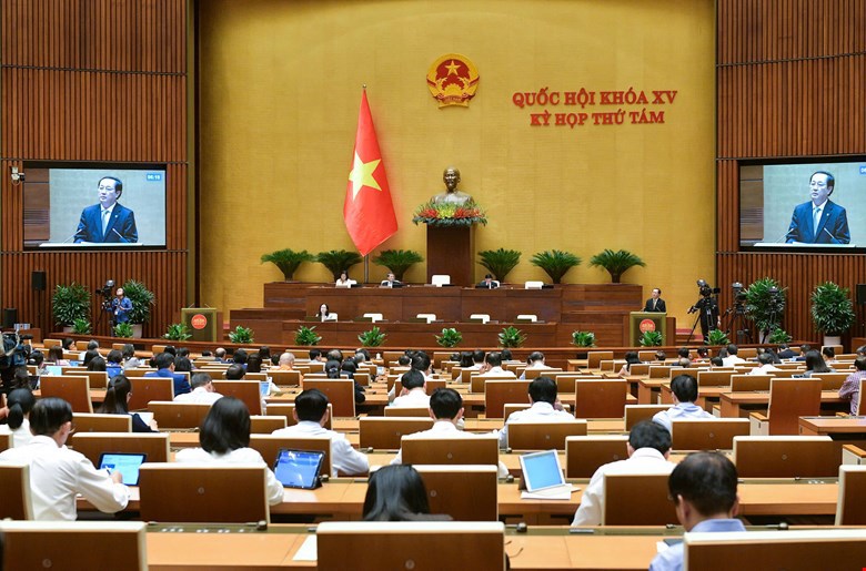 Quang cảnh phiên họp.