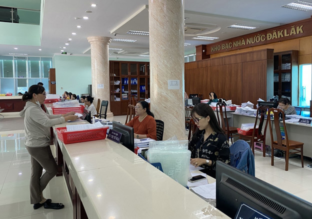 Kho bạc Nhà nước Đắk Lắk áp dụng cơ chế một cửa, liên thông hiệu quả.