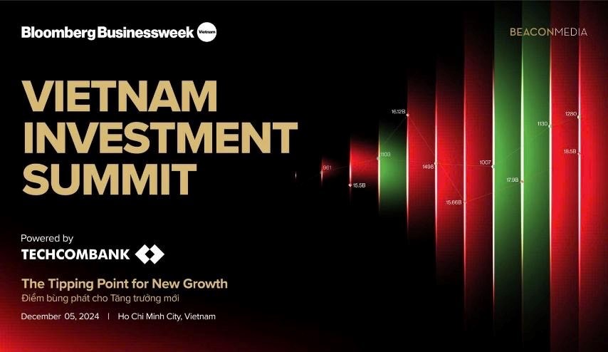 Vietnam Investment Summit 2024 sẽ diễn ra vào ngày 5/12/2024, tại tầng 5, Thiskyhall Sala, Thủ Đức, TP. Hồ Chí Minh