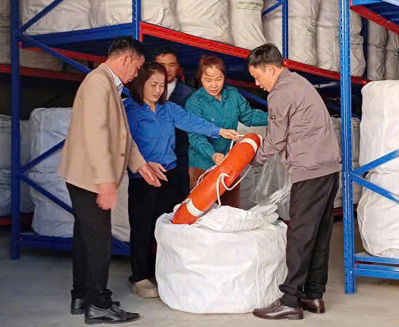 Chi cục DTNN khu vực V tổ chức kiểm tra công tác bảo quản hàng dự trữ quốc gia.