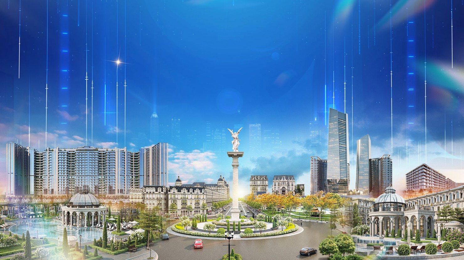 Chuỗi dự án “tỷ đô” đã về tay Sunshine Group trong chiến lược tái cấu trúc toàn diện. Ảnh: KSF