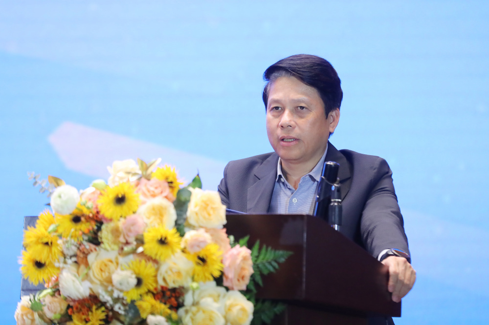 Phó Thống đốc Ngân hàng Nhà nước Phạm Tiến Dũng phát biểu tại Hội nghị. Ảnh: VNBA