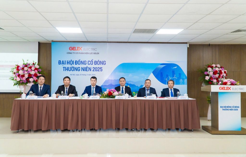 ĐHĐCĐ thường niên GELEX Electric diễn ra sáng 25/3 bằng hình thức Đại hội trực tuyến và bỏ phiếu điện tử