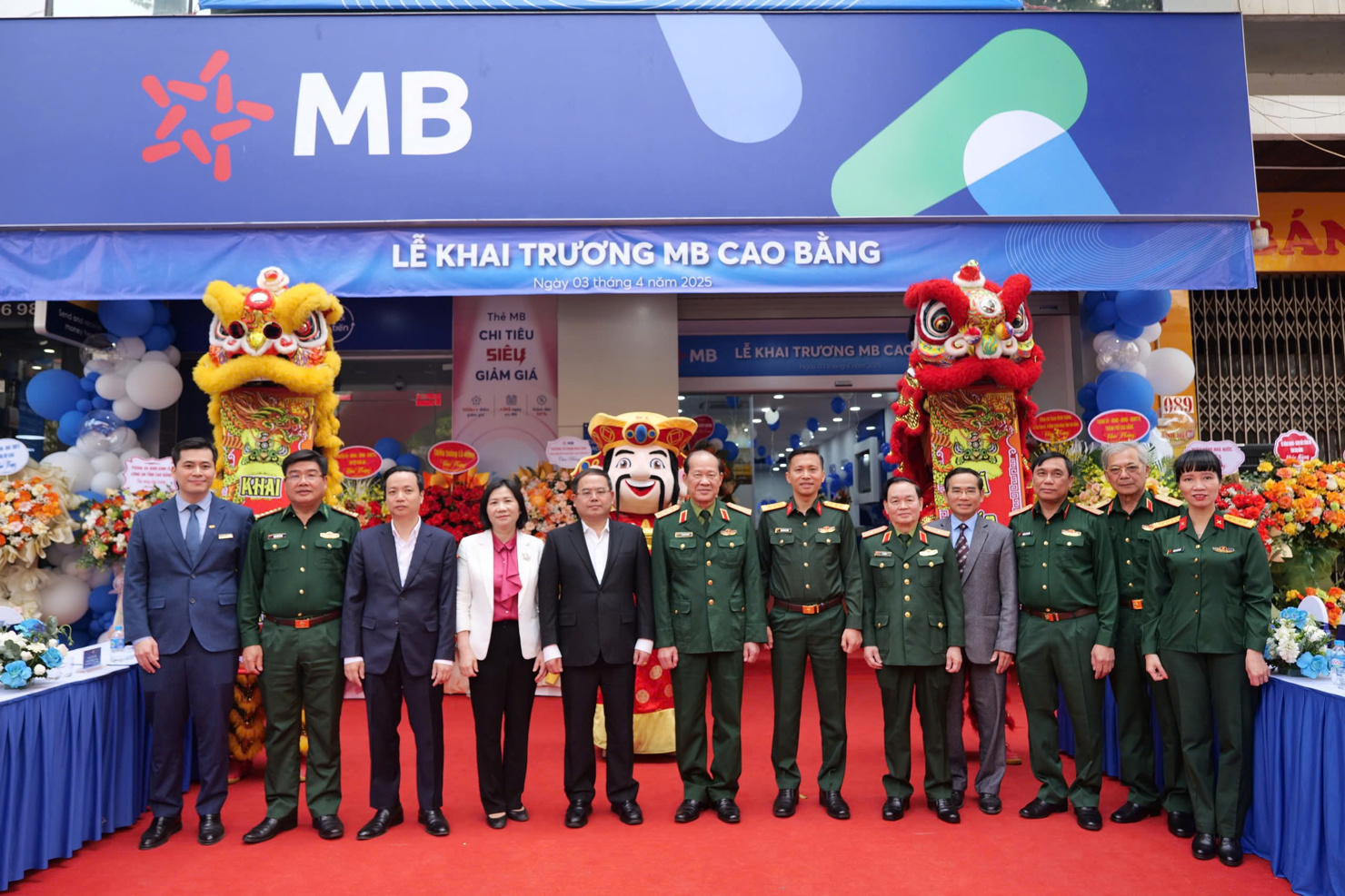 MB chi nhánh Cao Bằng được kỳ vọng góp phần thúc đẩy đầu tư, thương mại tại địa phương.