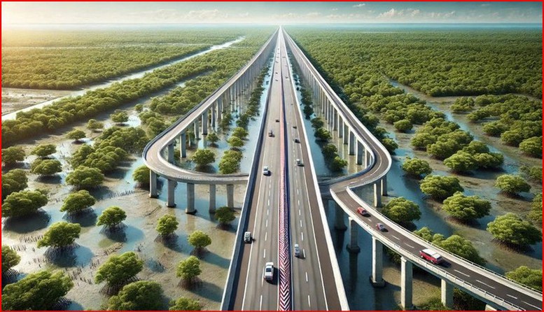 Bảo đảm khởi công tuyến cao tốc từ TP. Cà Mau đến Đất Mũi trước 2/9 năm nay. Ảnh minh họa