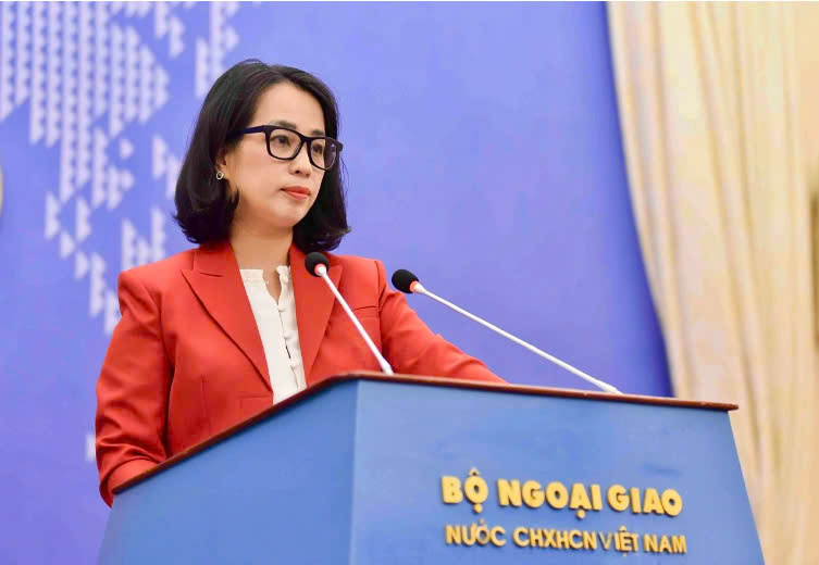 Bà Phạm Thu Hằng - người phát ngôn Bộ Ngoại giao nhấn mạnh Việt Nam sẽ cùng Mỹ tiến hành đàm phán về một thỏa thuận thương mại đối ứng trên cơ sở tôn trọng lẫn nhau.
