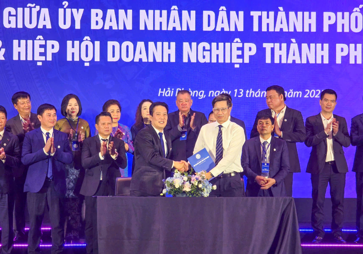 Hiệp hội Doanh nghiệp và UBND TP. Hải Phòng ký kết quy chế phối hợp cùng triển khai các hoạt động thúc đẩy doanh nghiệp phát triển