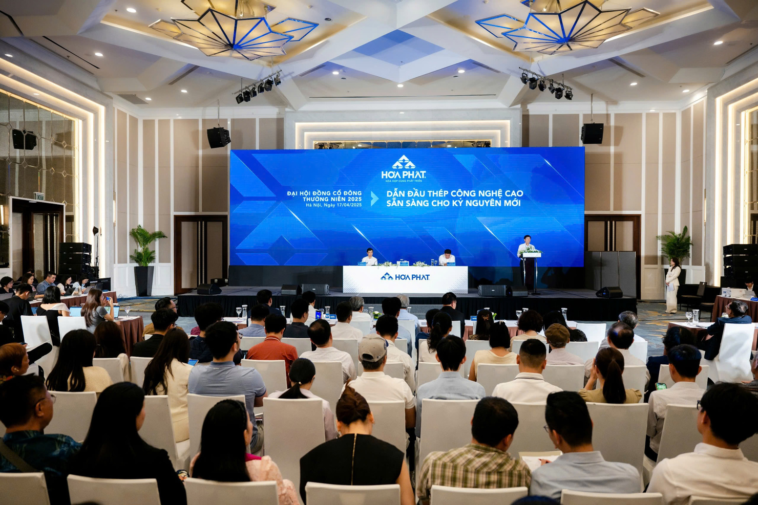 Hòa Phát đạt hơn 3.300 tỷ đồng lợi nhuận sau thuế quý I, tăng 16 % so với cùng kỳ.
