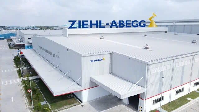Quang cảnh nhà máy của Ziehl-Abegg - một doanh nghiệp Đức đặt tại tỉnh Đồng Nai