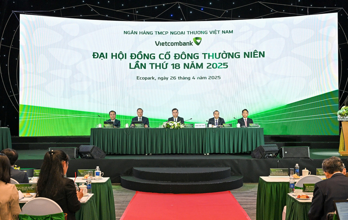 Đại hội đồng cổ đông thường niên năm 2025 của Vietcombank.