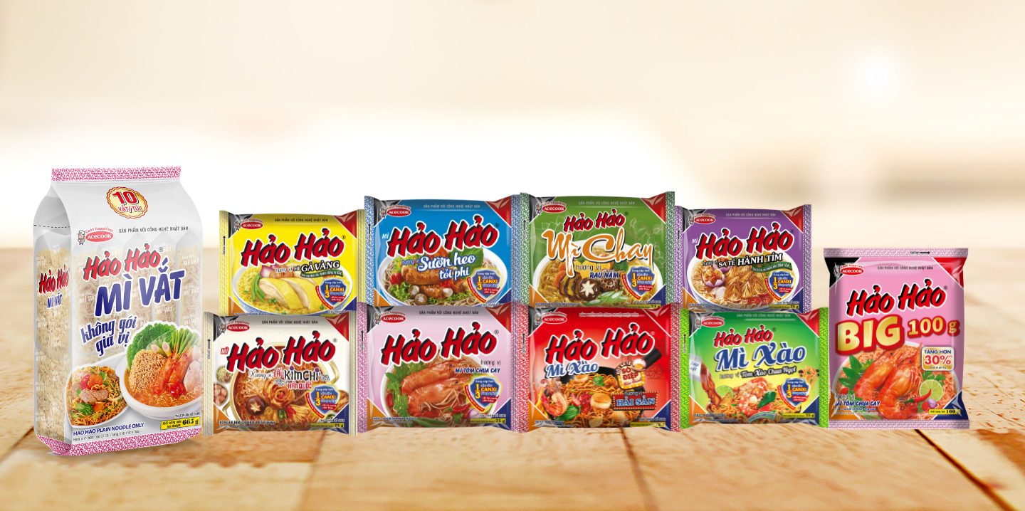 Hảo Hảo đã trở thành thương hiệu mì ăn liền “quốc dân” được nhiều người tiêu dùng Việt Nam ưa chuộng.