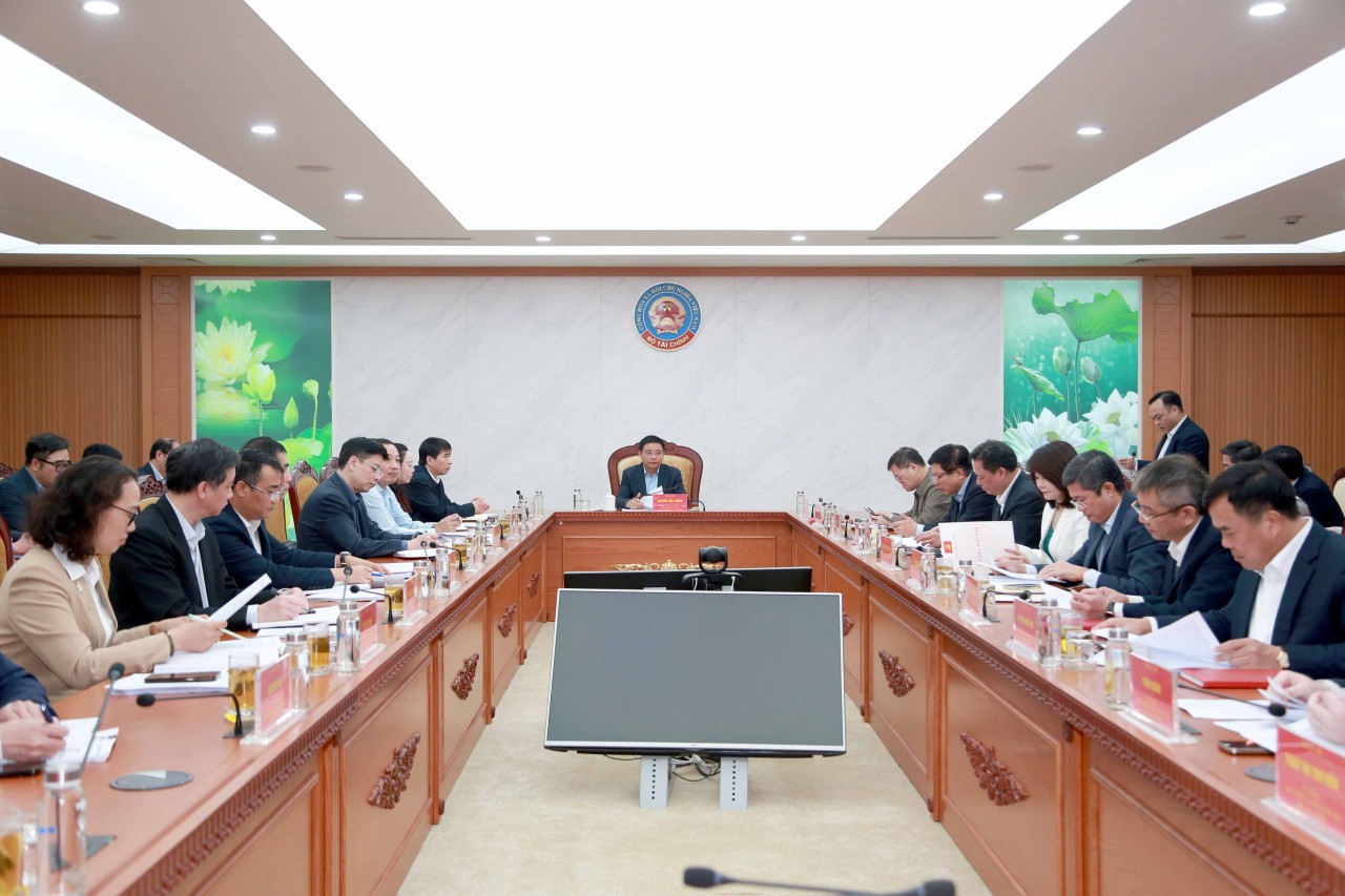 Hội nghị lần thứ nhất Ban Chấp hành Đảng bộ Bộ Tài chính nhiệm kỳ 2020 - 2025 (ngày 21/3/2025).