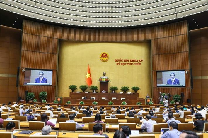 Quang cảnh Kỳ họp 