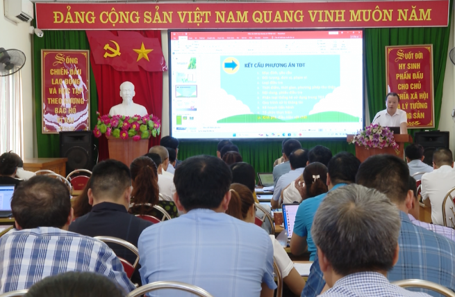 Toàn cảnh Hội nghị tập huấn Ảnh: Truyền hình Hà Giang