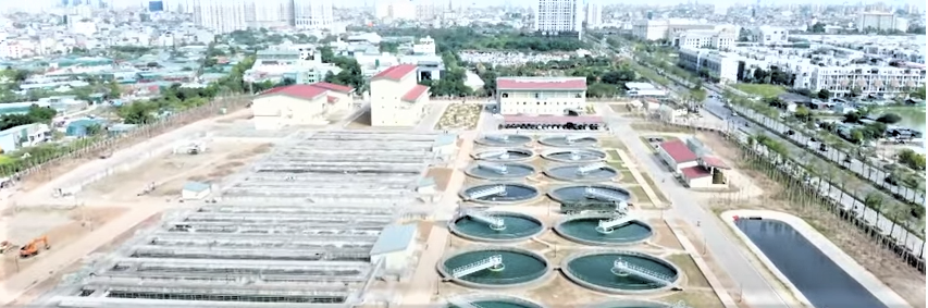Nhà máy nước thải Yên Xá là một trong 8 công trình, dự án trọng điểm thuộc lĩnh vực hạ tầng giao thông đô thị được khởi công ở TP. Hà Nội.
