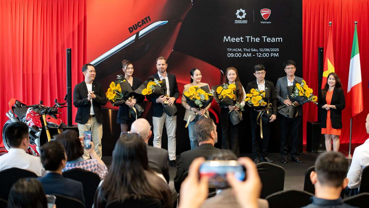 Ducati Việt Nam Mở Ra Chương Mới Cùng Trâm Anh Motorsports.