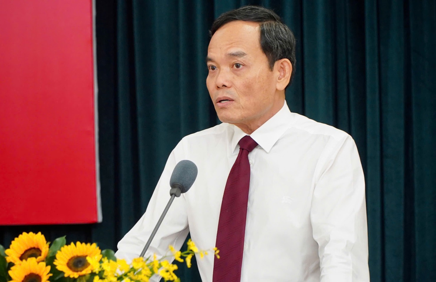 Bí thư Thành ủy TP. Hồ Chí Minh Trần Lưu Quang chỉ đạo tháo gỡ vướng mắc tại các dự án. Ảnh: Phạm Thọ