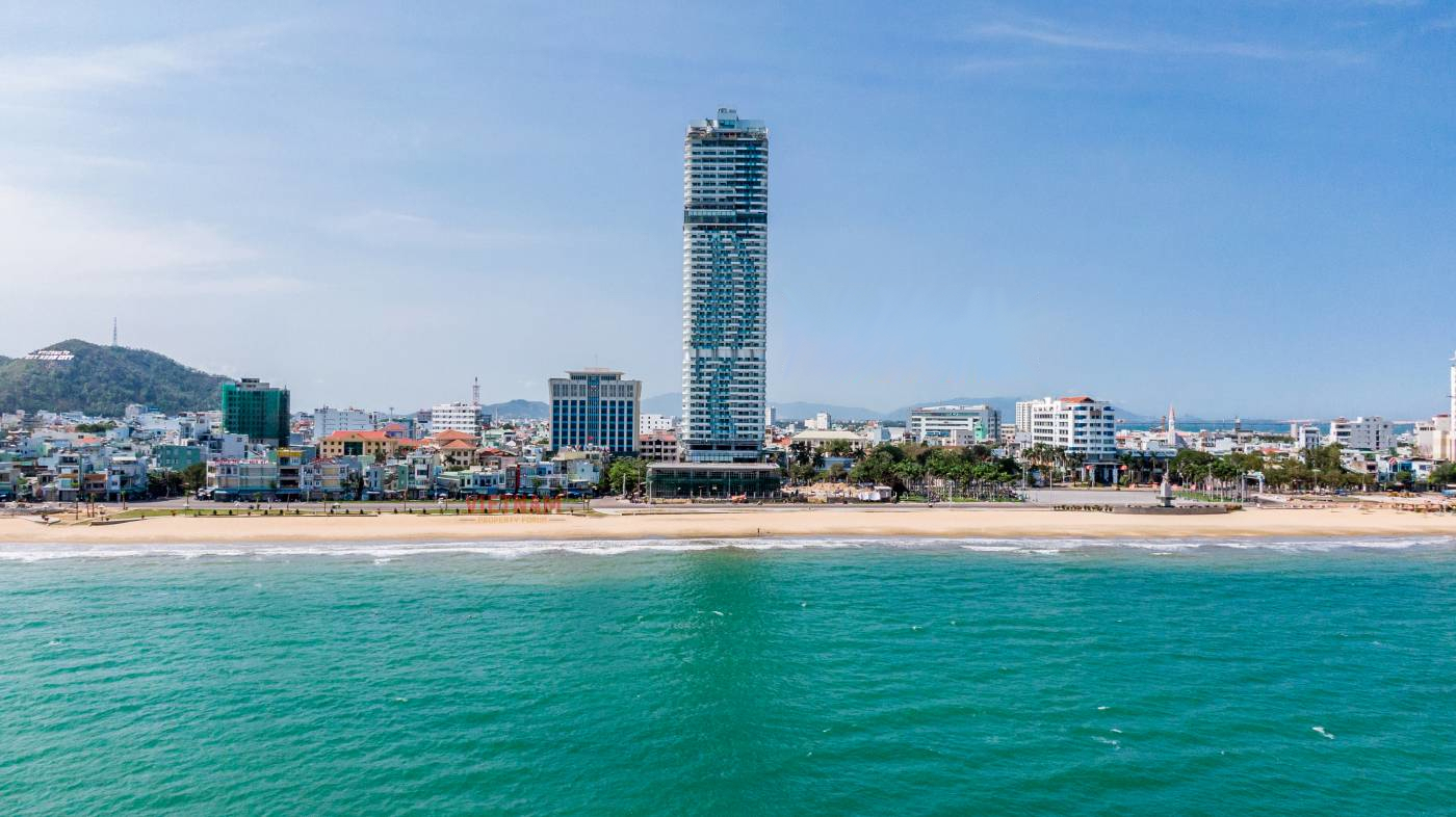 Đấu giá khu đất tại Phường Quy Nhơn Nam xây tòa nhà 55 tầng. Ảnh: GL