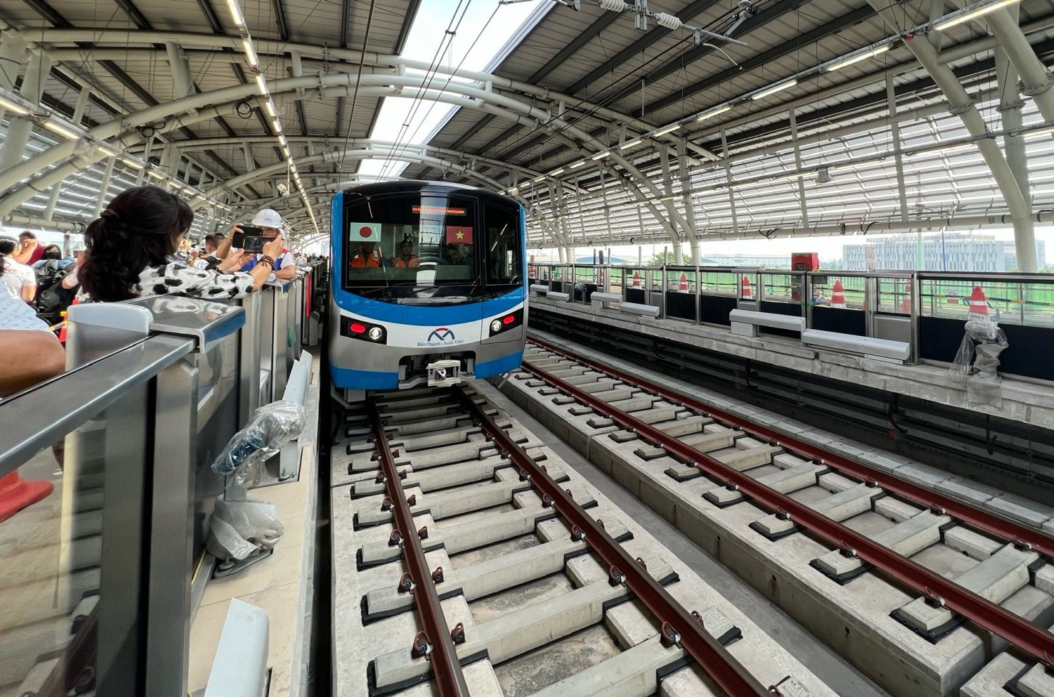 Chính phủ chủ trương giao UBND TP. Hồ Chí Minh nghiên cứu thực hiện Dự án tuyến đường sắt Thủ Thiêm - Long Thành. Ảnh minh họa: Đào Trang