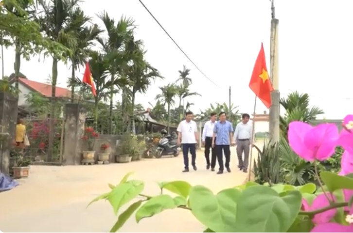 Đường phố nông thôn ngày càng khang trạng