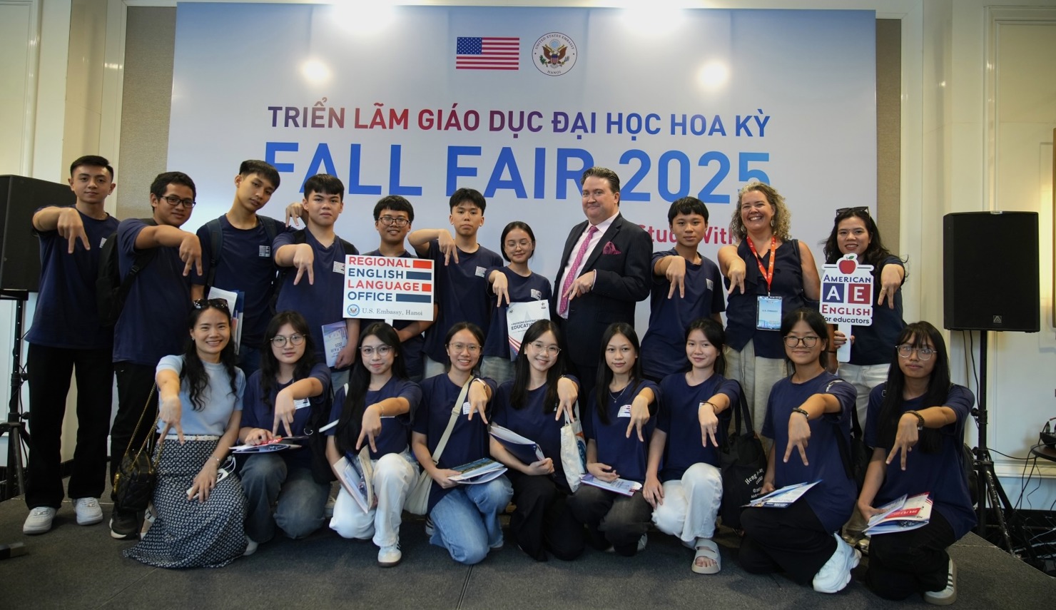 Triển lãm Giáo dục Hoa Kỳ - Mùa thu 2025 tại Việt Nam. Ảnh: EducationUSA