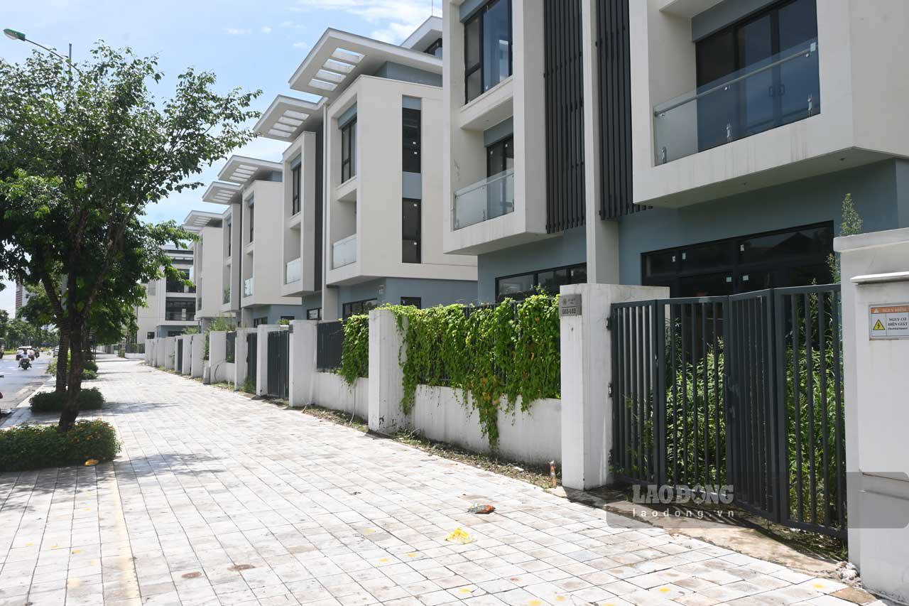 Nhiều khu biệt thự tại Hà Nội bỏ hoang, trong khi người dân chật vật tìm chỗ ở. Ảnh: Internet