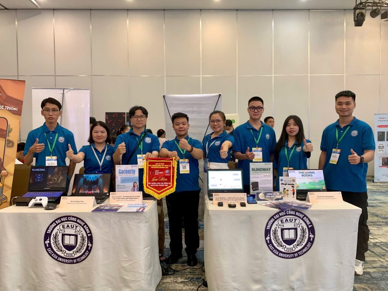 Sinh viên Đại học Công nghệ Đông Á tham gia cuộc thi VIETFUTURE AWARDS 2025.