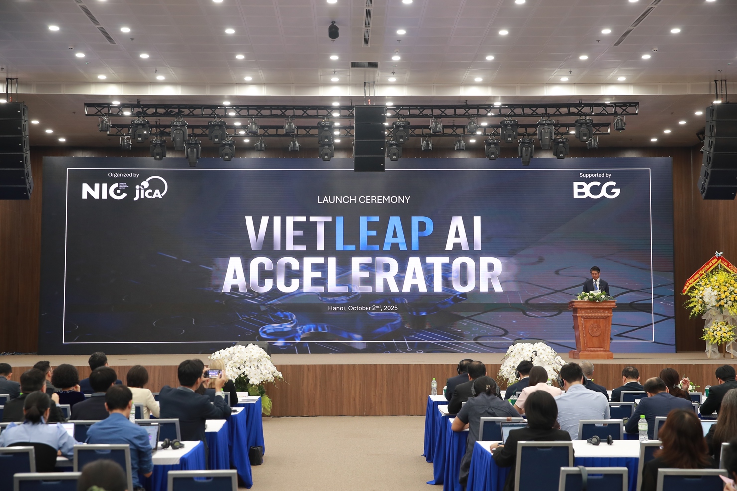 Buổi công bố Chương trình Tăng tốc khởi nghiệp AI Việt Nam  - VietLeap AI Accelerator.