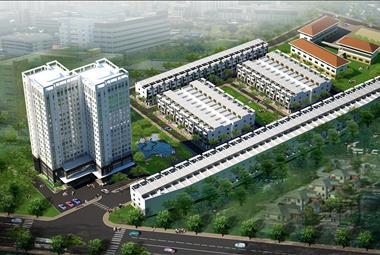 Phối cảnh dự án chung cư Vạn Gia Phúc của Công ty Nakyco. Ảnh minh họa