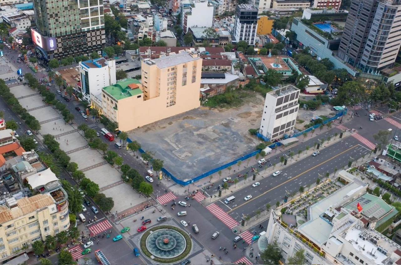 Vị trí Thương xá Tax trước đây. Ảnh minh họa