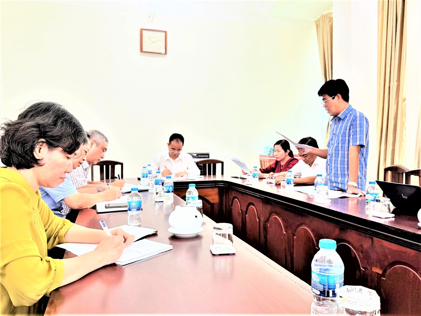Phó Cục trưởng Lê Trung Hiếu làm việc tại An Giang về công tác kiểm tra, giám sát lập bảng kê phục vụ Tổng điều tra kinh tế năm 2026.