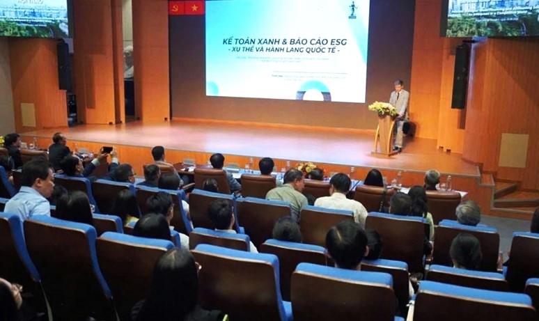 Hội thảo Quốc gia với chủ đề Đối thoại hòa bình: Giải pháp kế toán và tài chính xanh cho doanh nghiệp trong thế giới cạnh tranh vừa được tổ chức tại TP. Hồ Chí Minh trước thềm Hội nghị AFA 24.