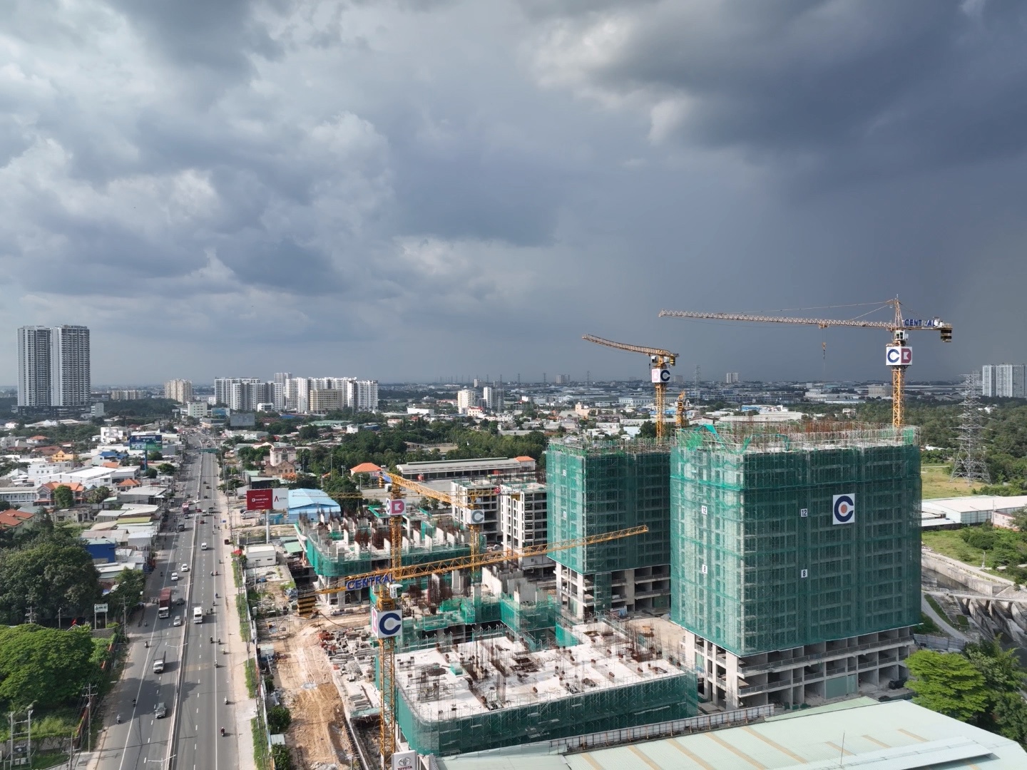 Dự án Astral City (nay là La Pura) do Danh Khôi Holdings và Phát Đạt phát triển tại Bình Dương (cũ). Ảnh: Mai Hương
